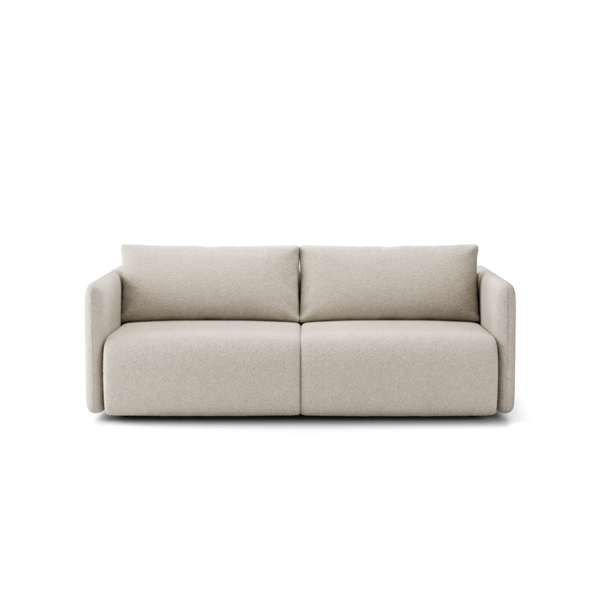 Canapea extensibilă 4-în-1 SIGNORIA, 225 cm lungime, ladă de depozitare, spumă HR, bej
