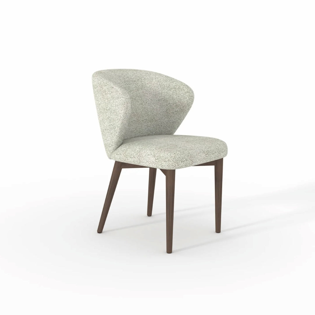 Scaun dining AVVOLTO 60 cm lățime, structură lemn masiv, tapițerie premium, design ergonomic