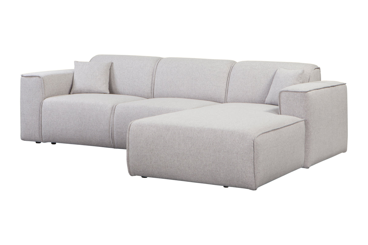 Coltar modular BILLUND 255 cm lungime, configurabil, material premium