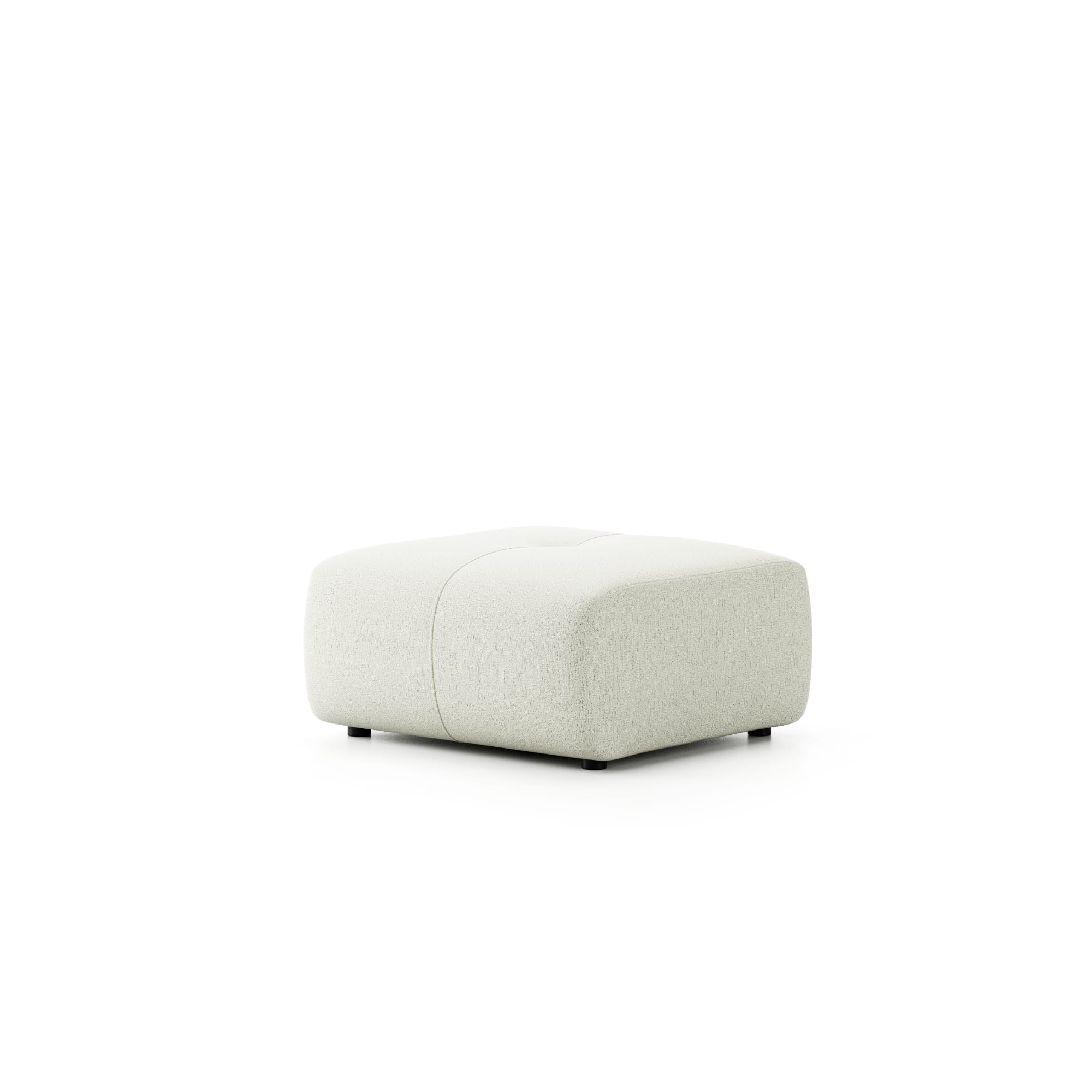 Otoman NOR 75 cm lățime, stofă premium, design minimalist, structură lemn masiv