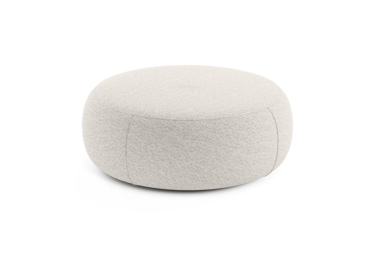 Otoman IVONA 80×80 cm, bouclé premium, structură MDF ranforsat