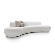 Canapea modulară BELLORA 350 cm lungime, configurabilă, bouclé premium