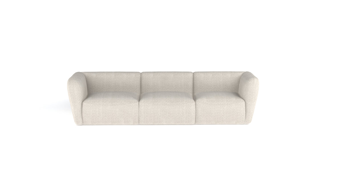 Colțar modular CANDELO, 460 cm lungime, formă „U”, configurabil