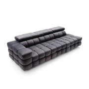 Canapea modulară CAPRI 288 cm lățime, configurabilă, tetiere reglabile