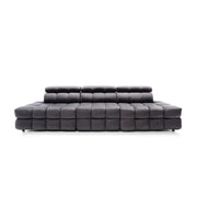 Canapea modulară CAPRI 291 cm lățime, configurabilă, tetiere reglabile