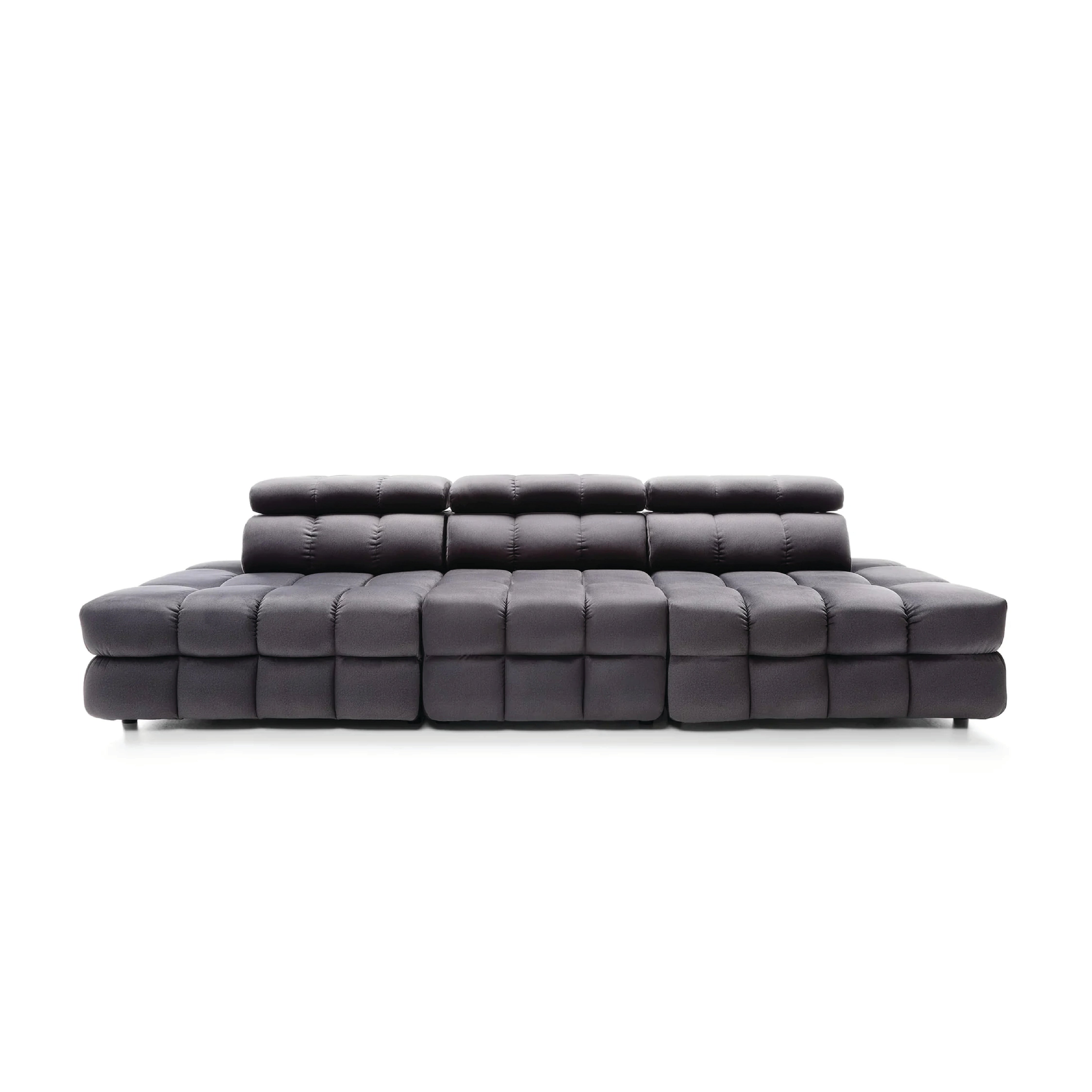 Canapea modulară CAPRI 291 cm lățime, configurabilă, tetiere reglabile