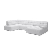 Colțar extensibil electric COCOON, 366 cm lungime, formă „U”, configurabil