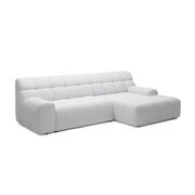 Colțar extensibil electric COCOON, 292 cm lungime, formă „L”, configurabil