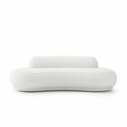 Canapea BELLORA 253 cm lungime, bouclé premium, configurabilă, spătar central