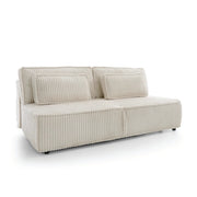 Canapea extensibilă LOMMA 200 cm lungime, ladă depozitare, extensie de 160×200 cm