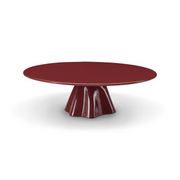 Măsuță cafea LORETTO 110 cm lungime, blat MDF, bază fibră de sticlă