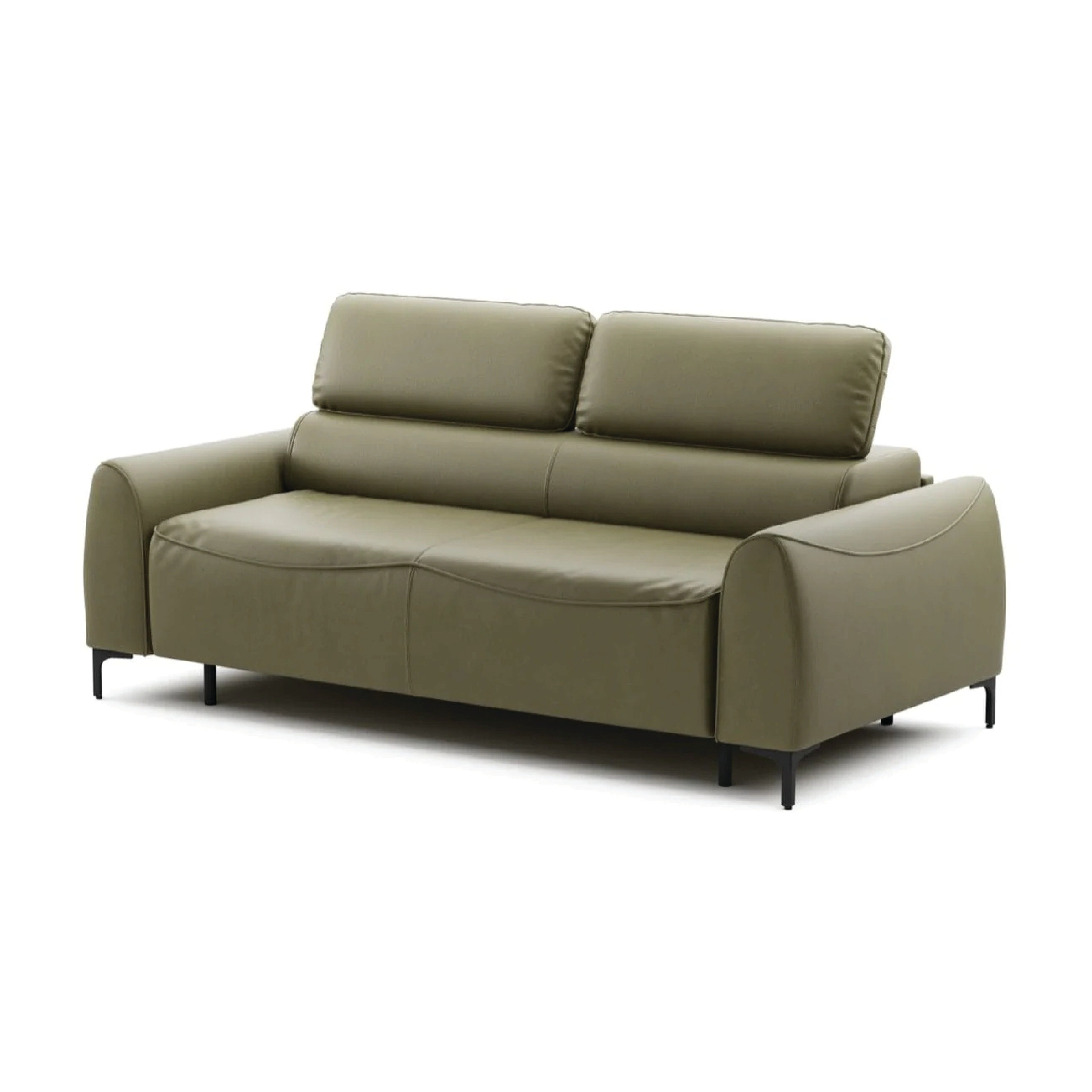 Canapea extensibilă PUFA 220 cm, mecanism italian cu saltea inclusa, tip pat 140×200 cm