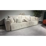 Canapea extensibilă 302 cm, 6 locuri CELLORA 3 în 1 cu ladă de depozitare și funcție pat 180x240 cm, design modern premium - imagine 3