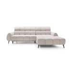 Coltar extensibil premium 295 cm lungime, 4-5 locuri ALVORIA, extensie electrica, material impermeabil si design modern - imagine 4