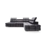 Coltar extensibil premium 291 cm latime, 4-5 locuri configurabil CAPRI, functie de dormit permanent si lada de depozitare - imagine 5