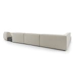 Colțar modular 519 cm, 7–8 locuri, formă U cu măsuță integrată NOR, configurabil pentru ambient rafinat - imagine 7