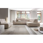 Colțar modular 288 cm, 5–6 locuri, formă L, configurabil SIENNA, confort ergonomic pentru spațiu contemporan