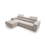 Colțar modular 292x219 cm, 5–6 locuri, spătar reglabil, configurabil SIENNA, confort ergonomic pentru interior elegant - imagine 4