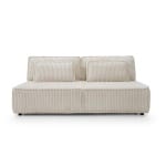 Canapea extensibilă 200 cm, 2 locuri LOMMA, velur raiat, ladă depozitare, pat 160x200 cm pentru living elegant - imagine 2