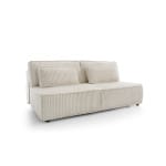 Canapea extensibilă 200 cm, 2 locuri LOMMA, velur raiat, ladă depozitare, pat 160x200 cm pentru living elegant - imagine 3