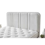 Pat Boxspring HUGO cu ladă de depozitare, structura metalica, material și saltea premium, design modern - imagine 4