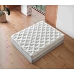 Pat Boxspring ALLURE PRO cu ladă de depozitare, structura metalica, material si saltea premium, LED-uri integrate in capatai - imagine 2