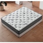 Pat Boxspring CARIA cu ladă de depozitare, structura metalica, material și saltea premium, design modern - imagine 6
