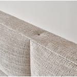 Pat Boxspring MAJESTIC cu ladǎ de depozitare, structurǎ metalicǎ, saltea premium cu topper integrat, LED-uri integrate în căpătâi - imagine 6