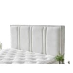 Pat Boxspring PAROS XL cu ladă de depozitare, structura metalica, material și saltea premium cu topper integrat - imagine 4