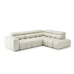 Coltar modular premium 291 cm lungime, model AVENTO configurabil, extensie electrica, material impermeabil si design modern - imagine 2