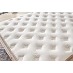 Pat Boxspring ARTE cu ladă de depozitare, structura metalica, material și saltea premium cu topper integrat - imagine 4